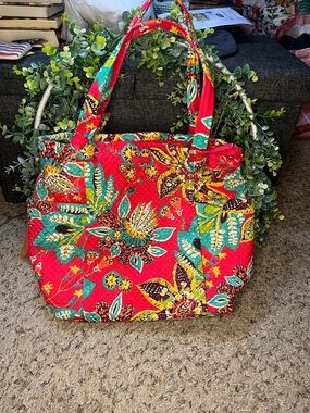 Vera Bradley tote bag-rumba pattern